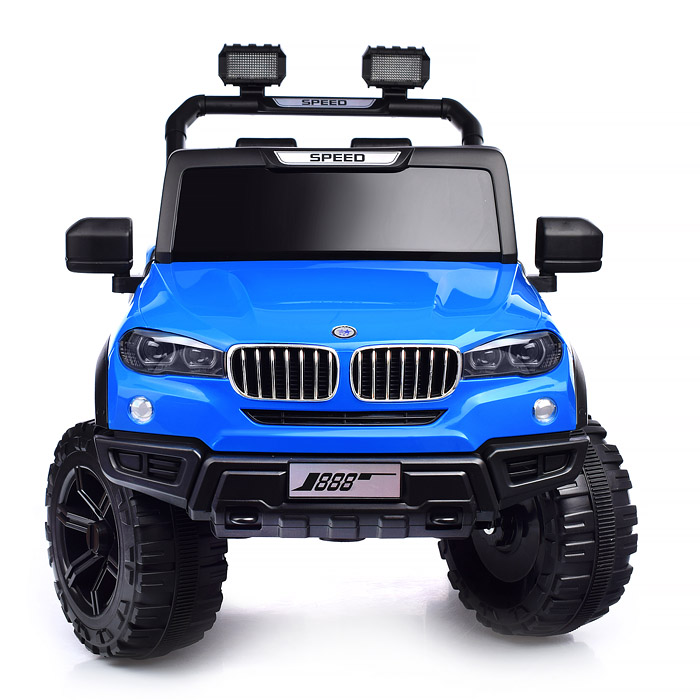 Электромобиль U023469Y "Профи" на аккумуляторе, с р/у управлением, в коробке (синий)