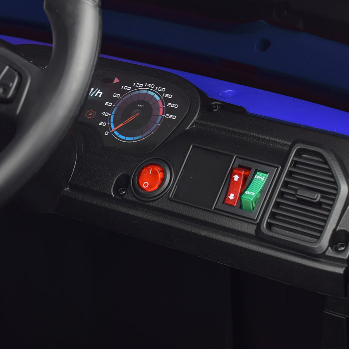 Электромобиль U023469Y "Профи" на аккумуляторе, с р/у управлением, в коробке (синий)