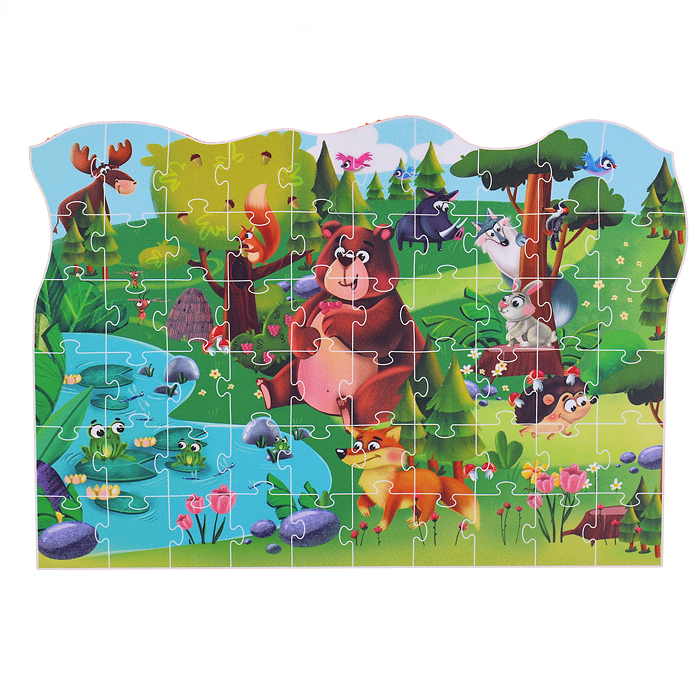 Пазл 60 "В лесу"