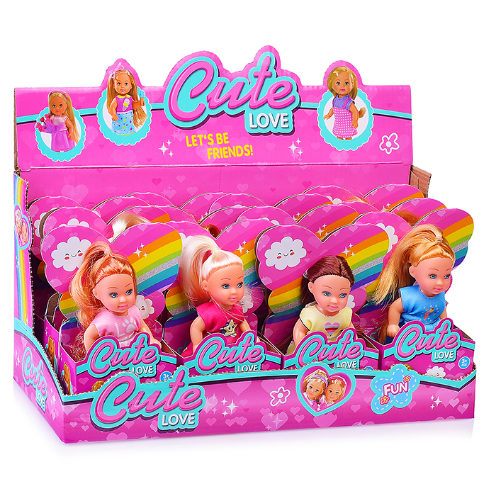 Кукла SM003-2 "Джемма" в ассортименте, в коробке