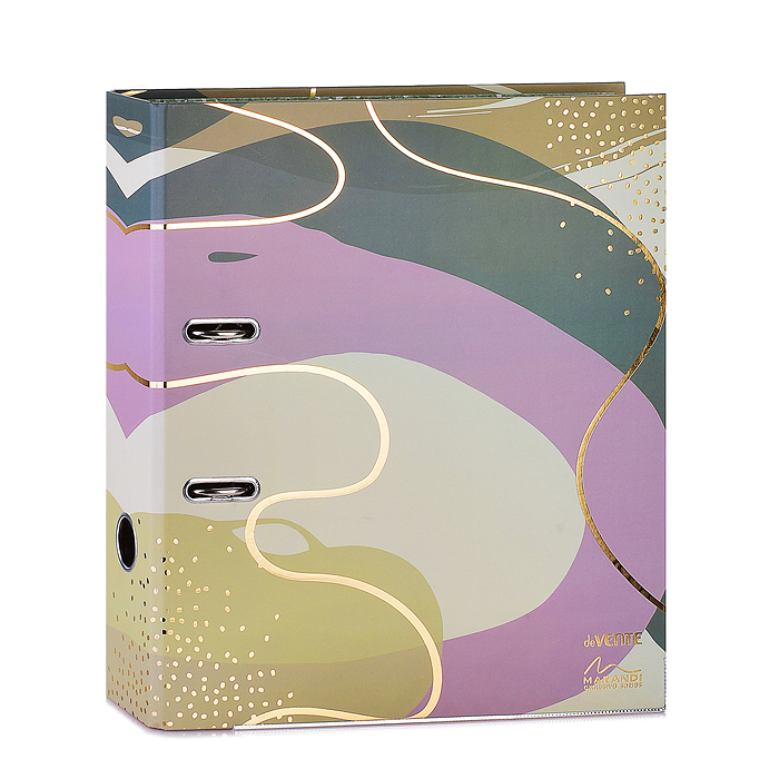 Папка с арочным механизмом "Marandi. Design" A4 75 мм собранная, матовая ламинация