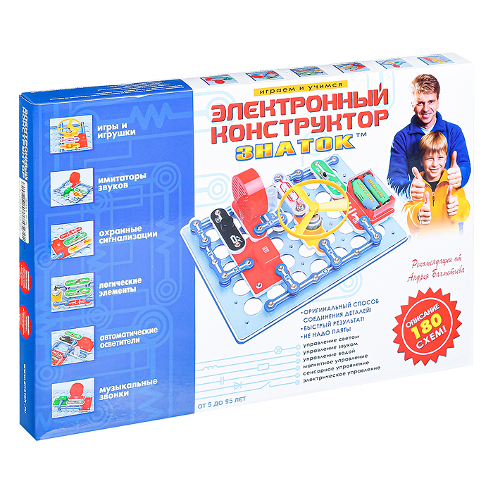 Электронный конструктор "180 схем"