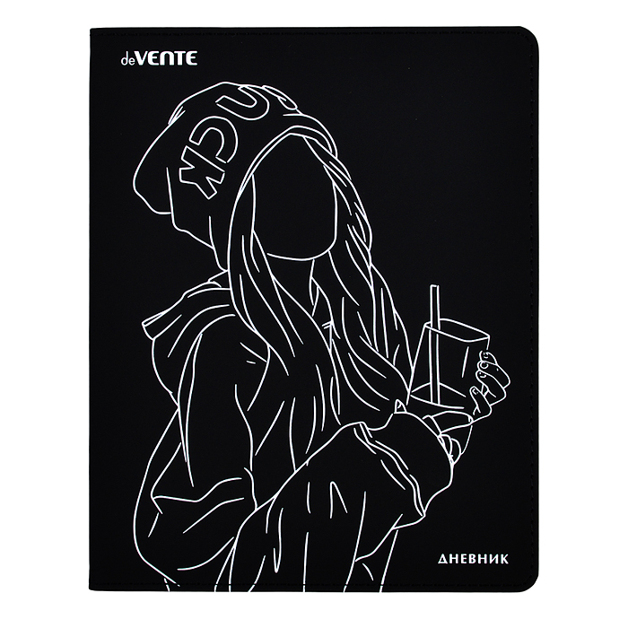 Дневник 1-11 кл. "Good Luck" 48 листов, белая бумага 80 г/м², печать в 1 краску,