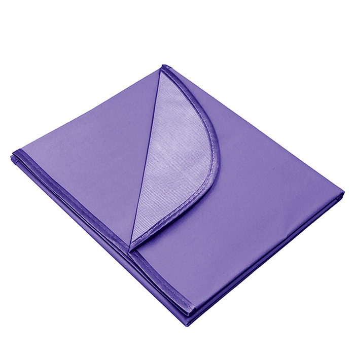 Клеенка для труда 35x50 см, водоотталкивающая ткань, фиолетовая