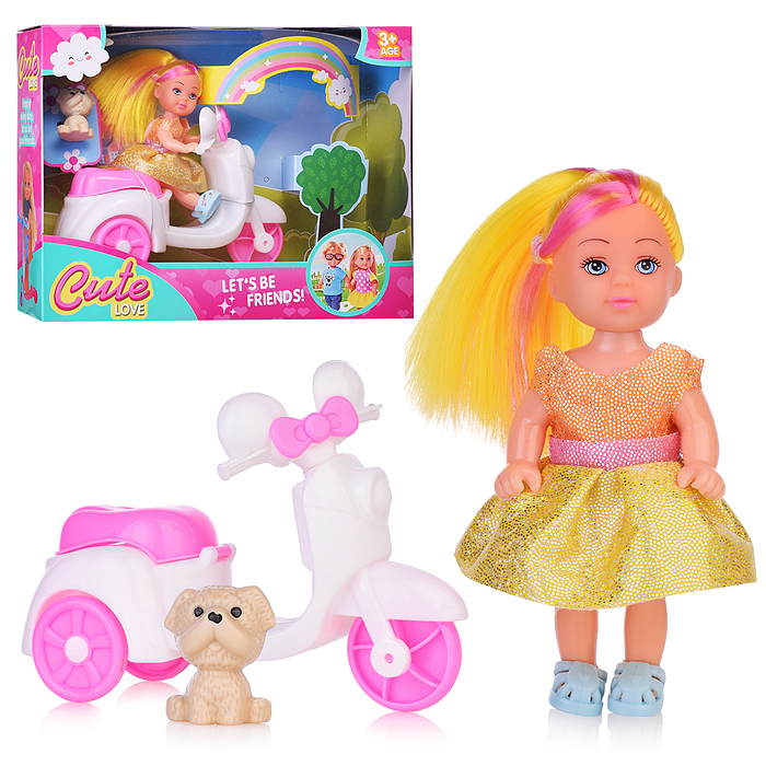 Кукла SM022-6 "Lets be friends!" с аксессуарами, в коробке Кукла SM022-6 "Lets be friends!" с аксессуарами, в коробке