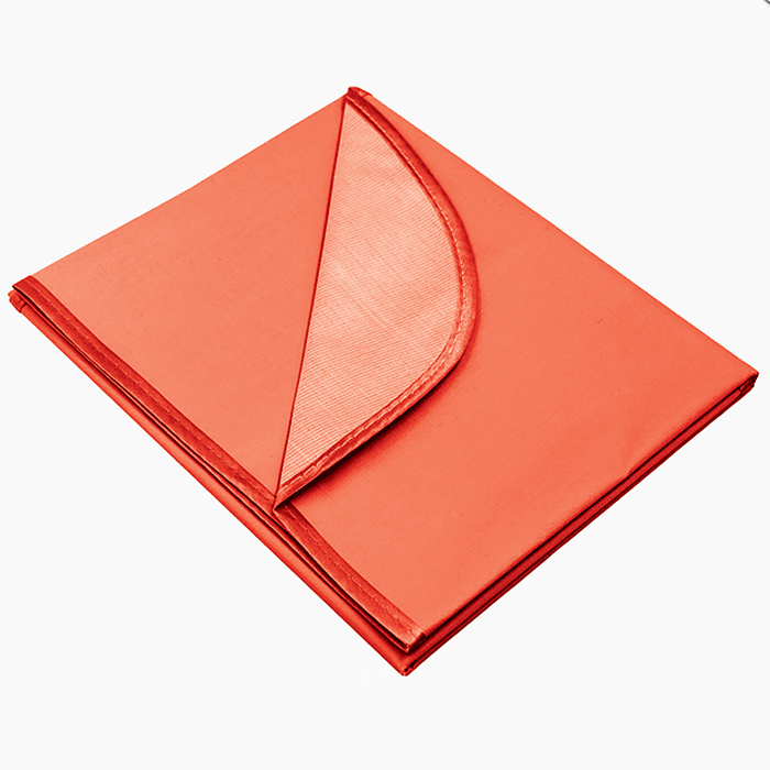 Клеенка для труда 50x70 см, водоотталкивающая ткань, красная