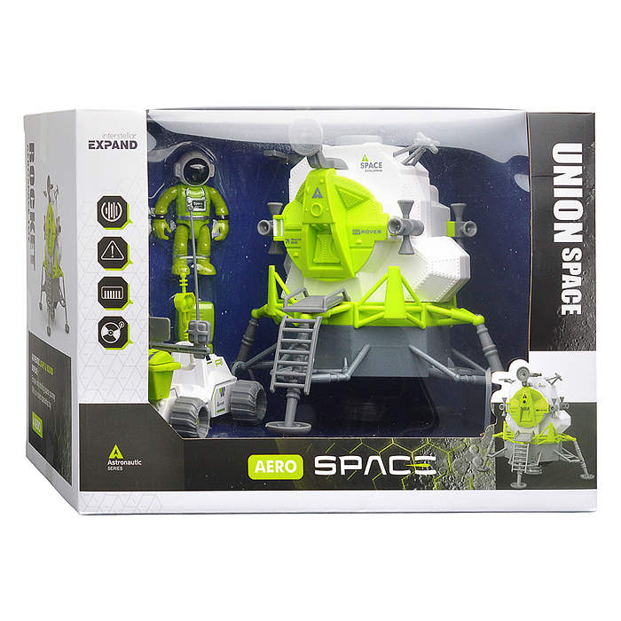 Космический корабль 80165 "Апполон и космо мобиль" в коробке