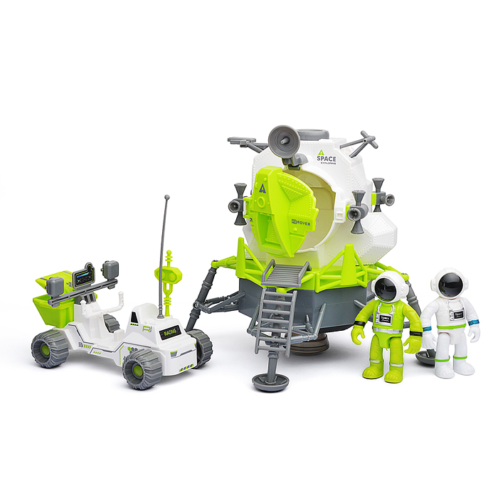 Космический корабль 80165 "Апполон и космо мобиль" в коробке