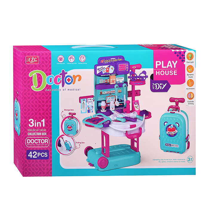 Набор доктора T2158-4 "Лекарь" в коробке
