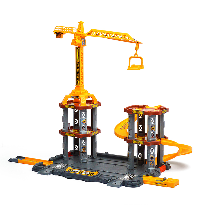 Фото к товару Парковка MH2108 "Приключения на стройке" (82 предмета) в коробке Парковка MH2108 "Приключения на стройке" (82 предмета) в коробке