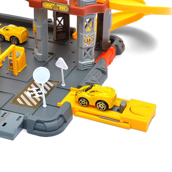 Фото к товару Парковка MH2108 "Приключения на стройке" (82 предмета) в коробке Парковка MH2108 "Приключения на стройке" (82 предмета) в коробке