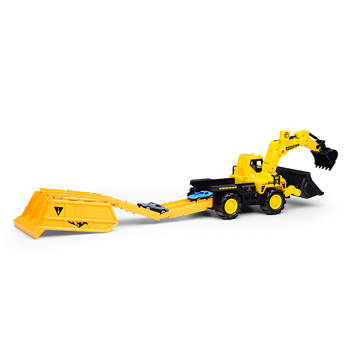 Фото к товару Машина-Катапульта 660-S98 "Экскаватор/Грейдер" в коробке Машина-Катапульта 660-S98 "Экскаватор/Грейдер" в коробке