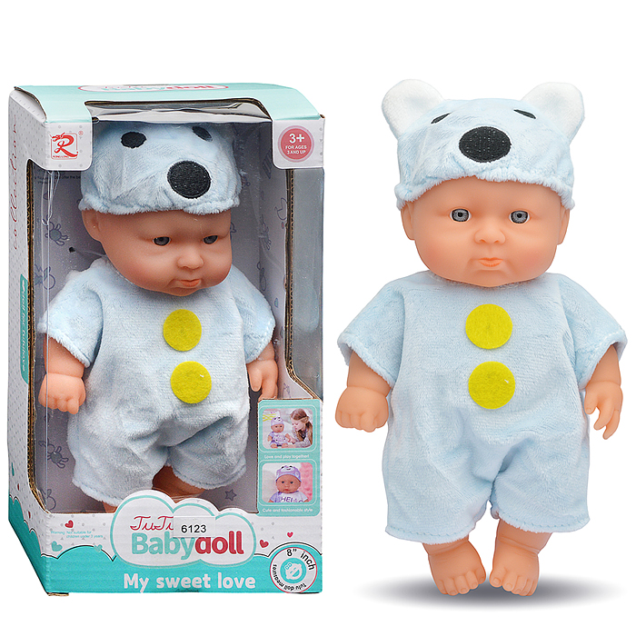 Пупс с аксессуарами 6123 "Артёмка" в коробке Пупс с аксессуарами 6123 "Артёмка" в коробке