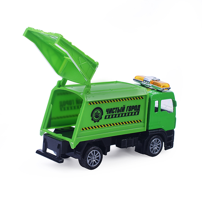 Машина металл Спецтехника 11,5 см, инерц, в ассортим., в коробке