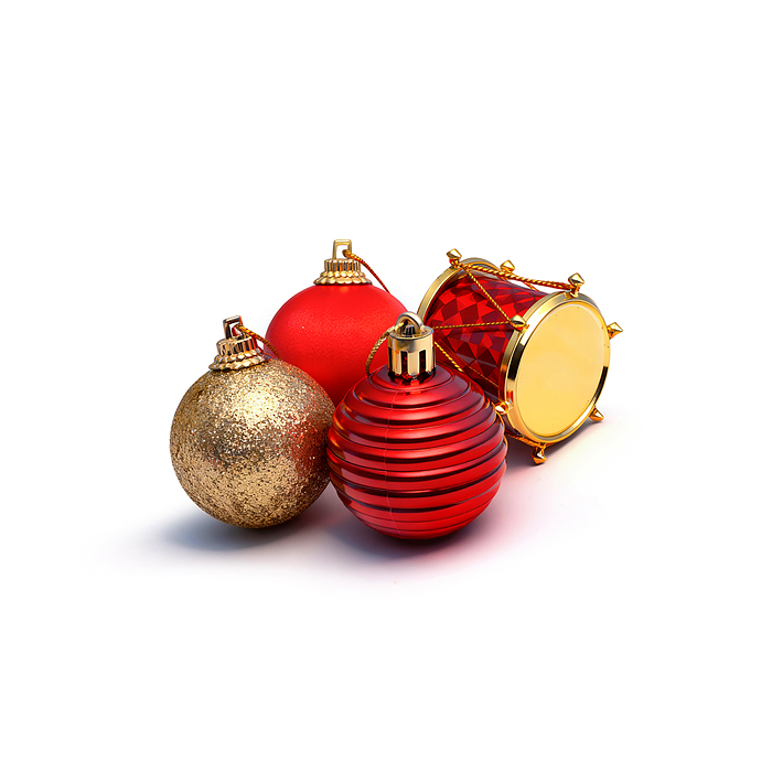 Набор новогодних украшений S2527 "Новогодние огоньки" (20шт х 4см)