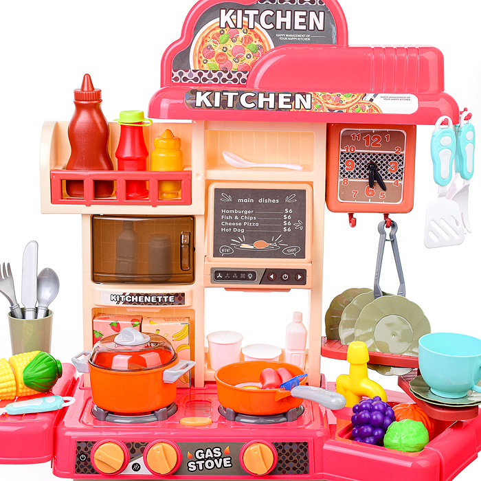 Фото к товару Игровой набор MJL-911B "Кухня. Вкусная еда" в коробке Игровой набор MJL-911B "Кухня. Вкусная еда" в коробке