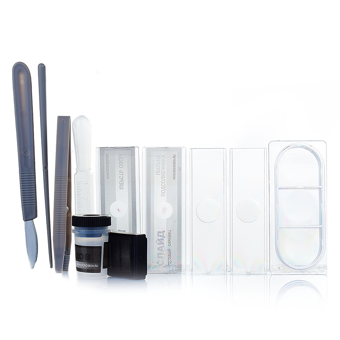 Французские опыты. Науки с Буки "Микроскоп" (увеличение 100X,400X,1200X) с набором аксессуаров