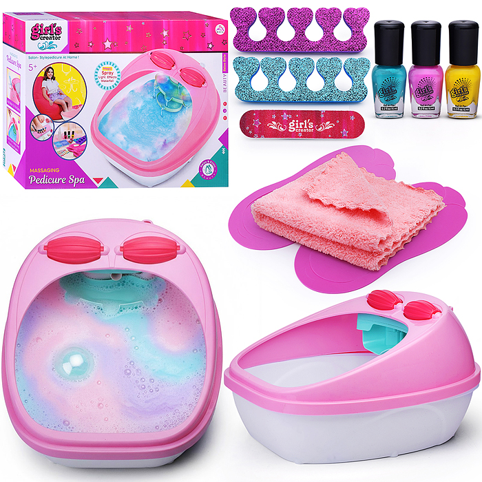 Игровой набор стилиста MBK-390 "Педикюр на дому" в коробке