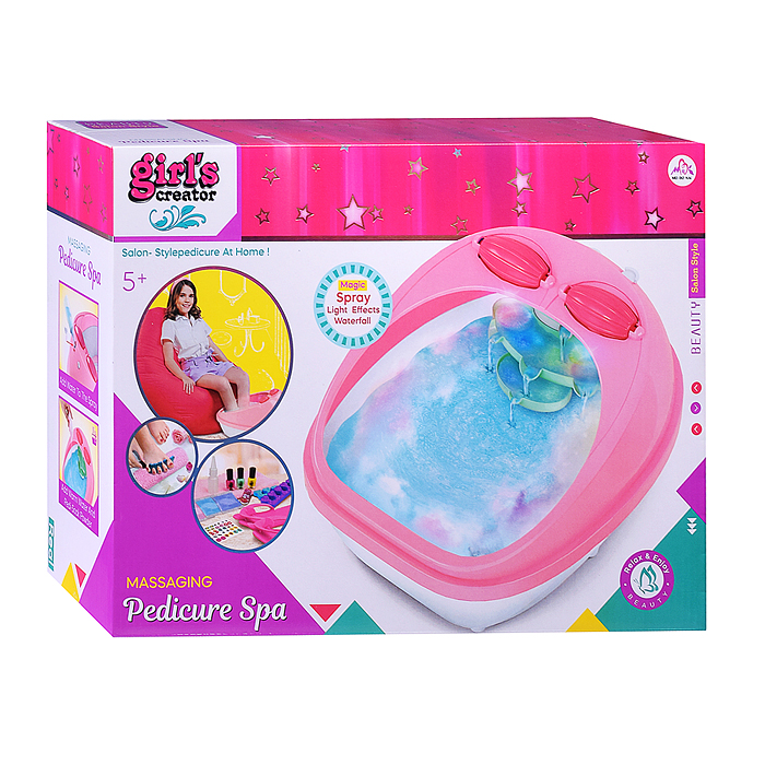 Игровой набор стилиста MBK-390 "Педикюр на дому" в коробке