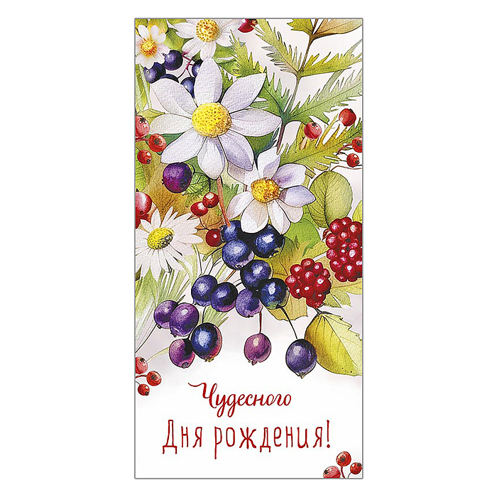 Конверт для денег "Чудесного Дня Рождения"