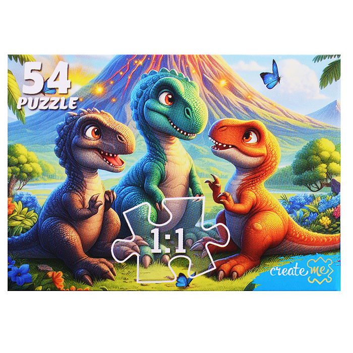 Пазлы 54 "Сказочные истории" (8 шт в шоубоксе)