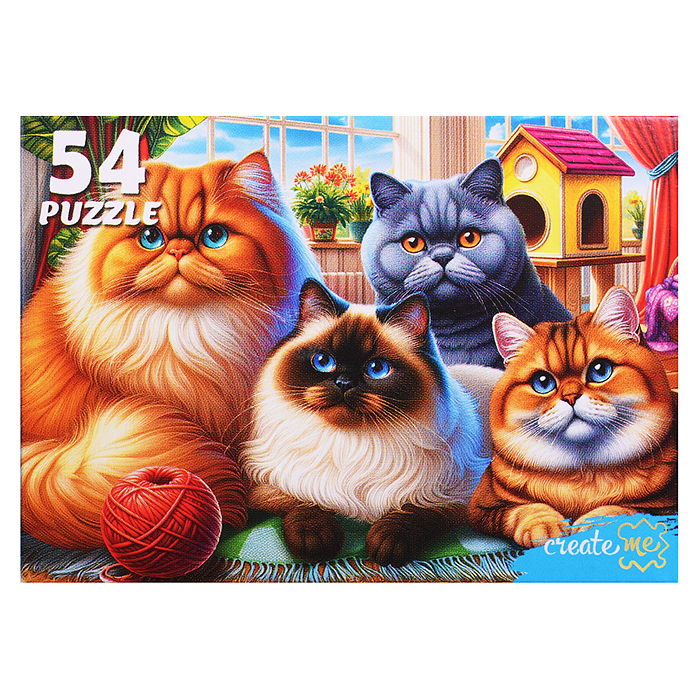 Пазлы 54 "Сказочные истории" (8 шт в шоубоксе)