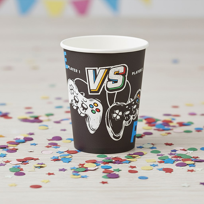 Набор посуды одноразовой 00-7503 "Игра" стаканы (10 шт)