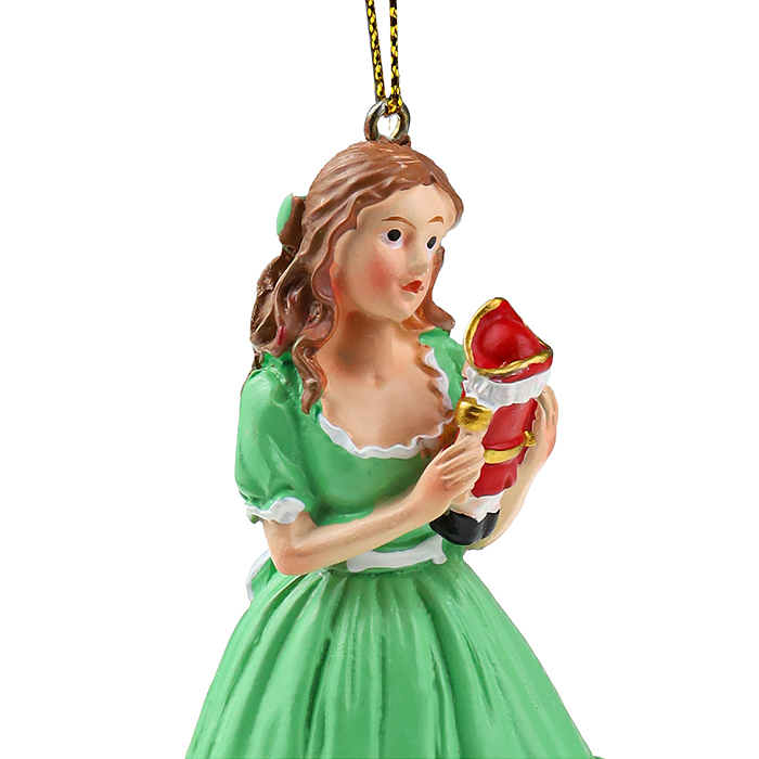 Фото к товару Полирезиновая подвеска Балерина с щелкунчиком, 5,5*10см., (собств. разраб.) Полирезиновая подвеска Балерина с щелкунчиком, 5,5*10см., (собств. разраб.)