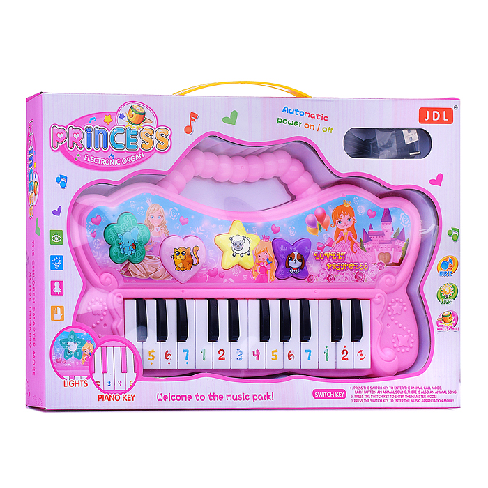 Пианино 8807B "Мелодия природы" в коробке