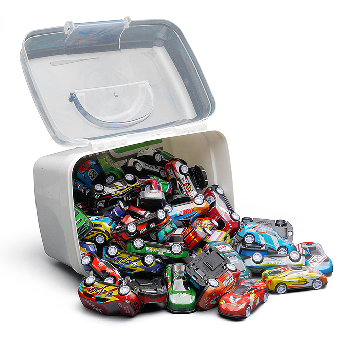 Набор машин BT0074 "Мега заезд" (металл.) в коробке