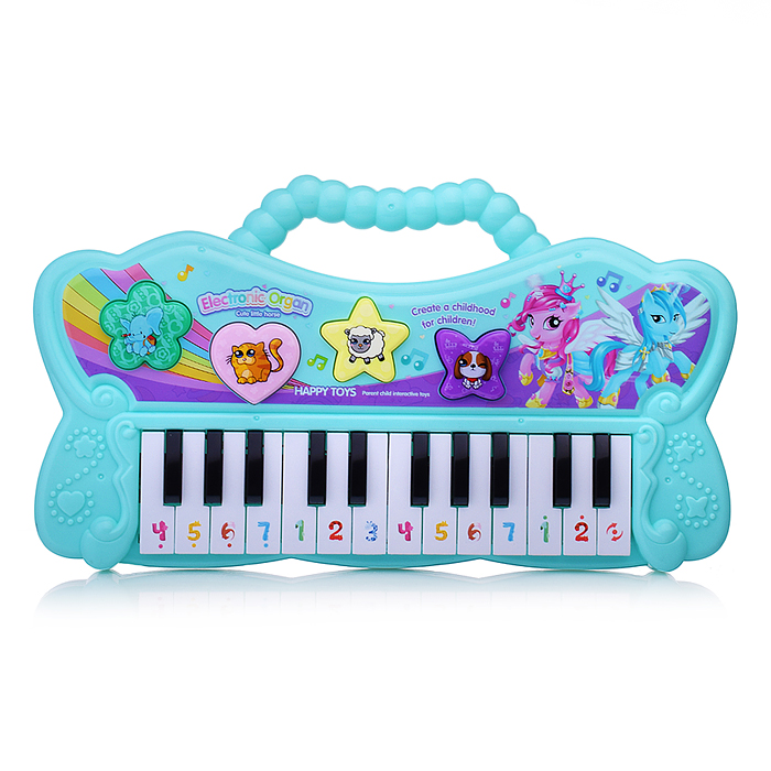 Пианино 8811B "Волшебные нотки" в коробке