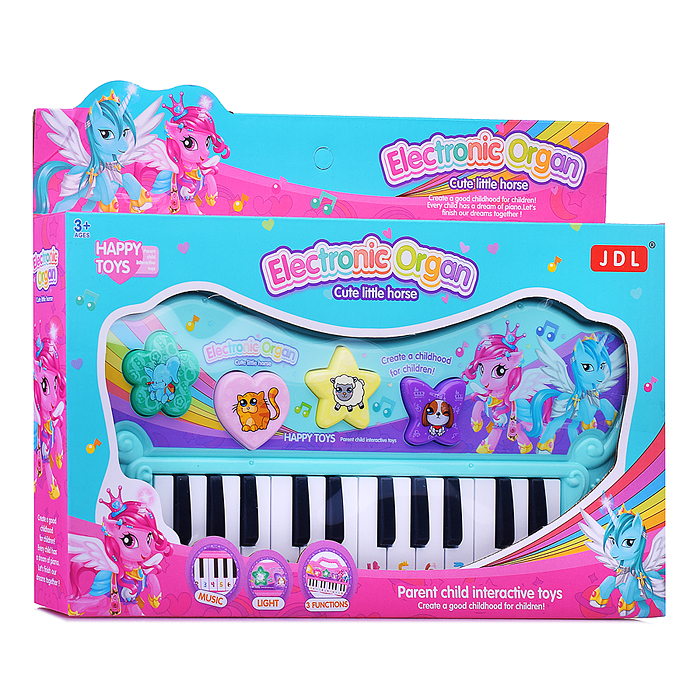 Пианино 8811B "Волшебные нотки" в коробке