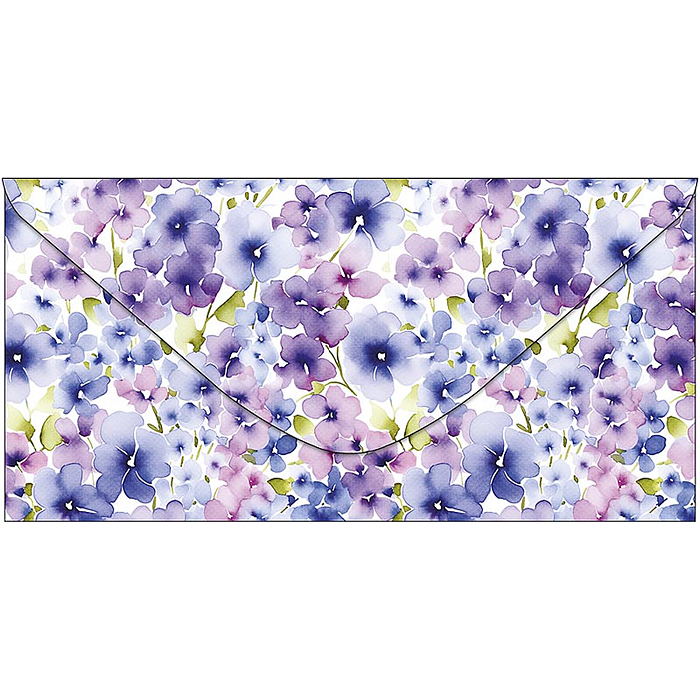 Конверт для денег "Цветы"