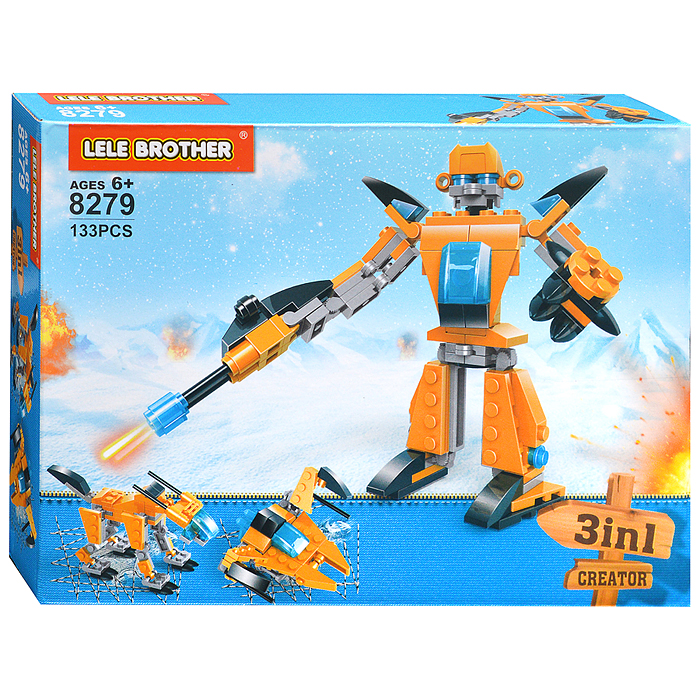 Конструктор 8279 "Космические войны" (133 дет.) в коробке