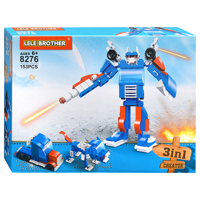 Конструктор 8276 "Космические войны" (153 дет.) в коробке