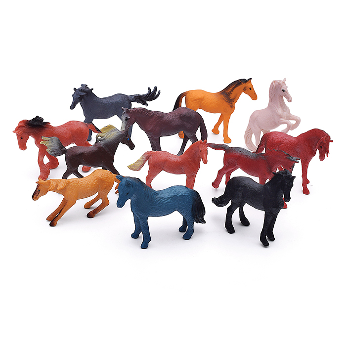 Наборы животных 0815-78 "Лошадки" в пакете