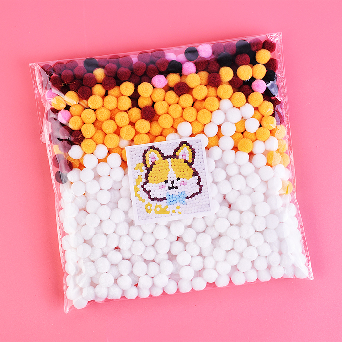 Набор творческая мастерская 22х22см 00-7370 "Корги"