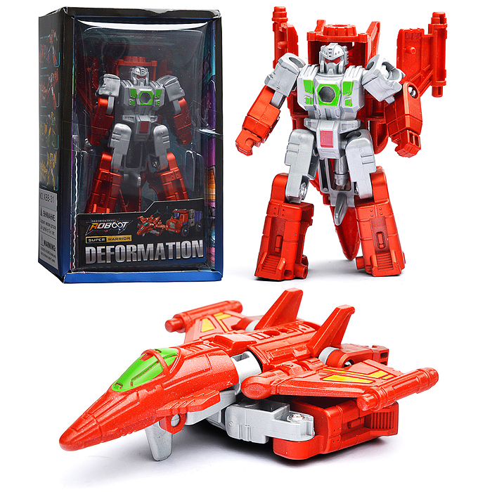 Робот XBB-31 трансформирующийся в самолет, в коробке