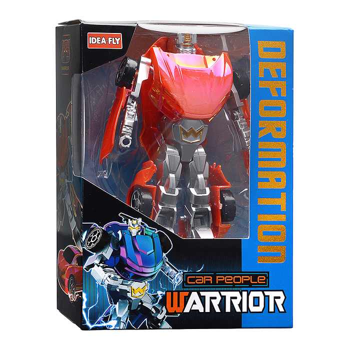 Робот BF-1124 трансформирующийся в спорткар, в коробке
