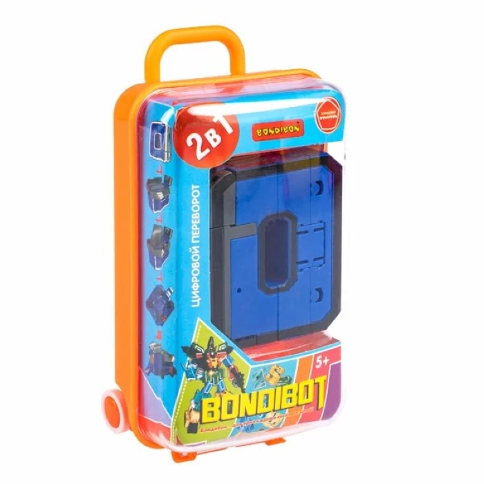 Трансформер 2в1 Цифра"0" оранжевый пластик