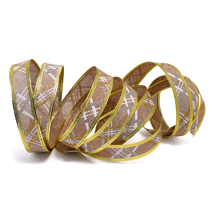 Лента декоративная S2712 (2,5х370 см) в ассортименте