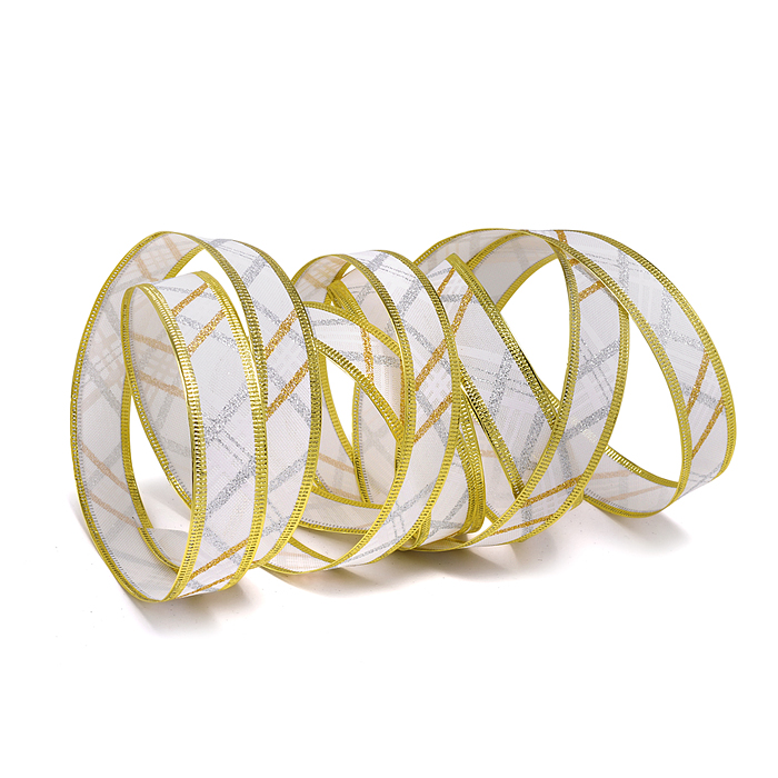 Лента декоративная S2712 (2,5х370 см) в ассортименте