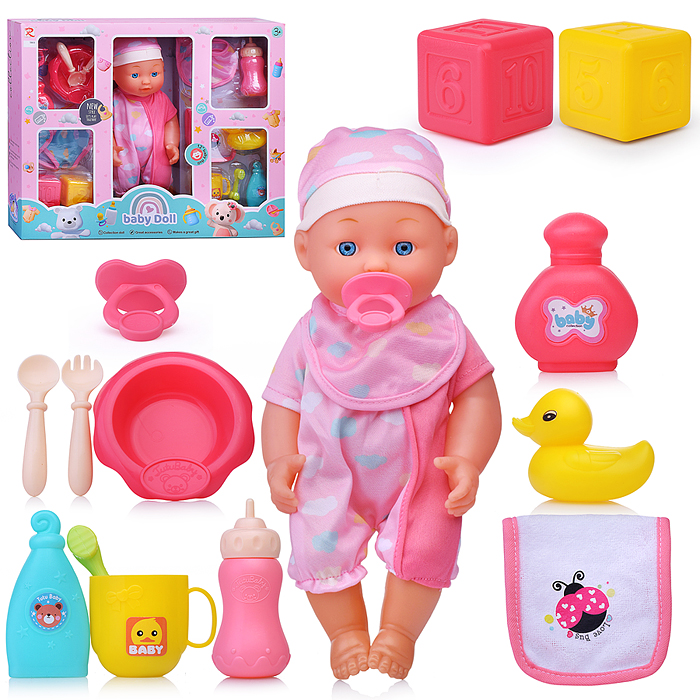 Пупс с аксессуарами 5803 "Василиса" с аксессурами, в коробке Пупс с аксессуарами 5803 "Василиса" с аксессурами, в коробке