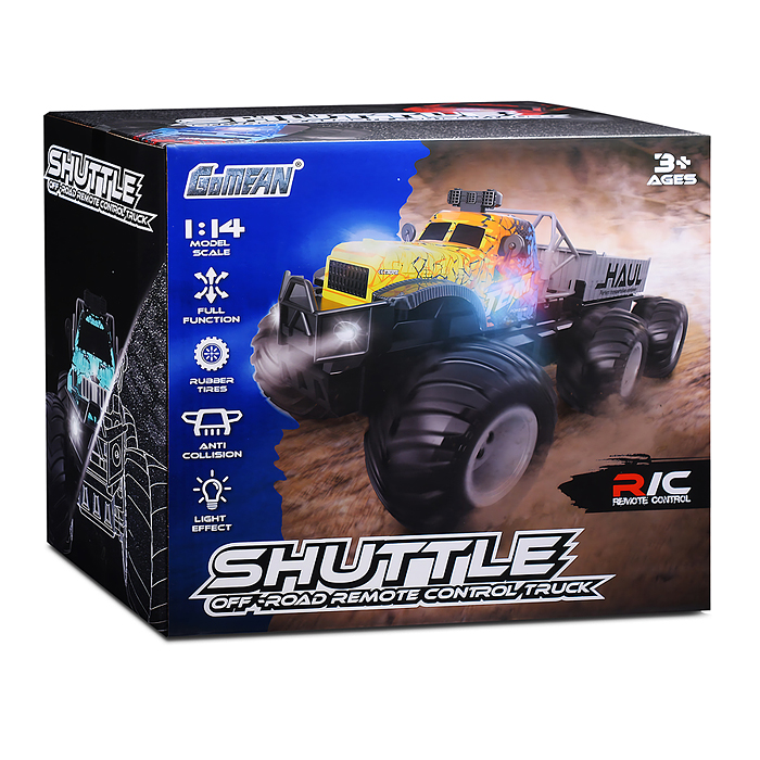 Машина GM2407A "Внедорожник вездеход №2" р/у, 27 MHz, в коробке