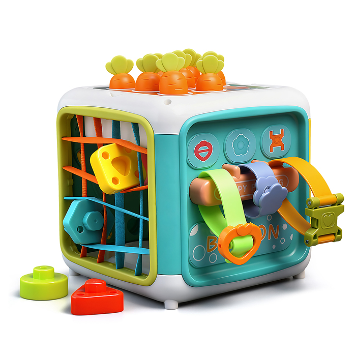 Куб развивающий YL562 "Развивайка" в коробке