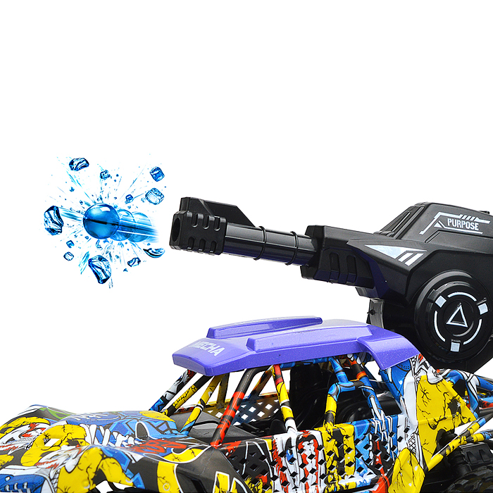 Машина SBY169-5 "Граффити" р/у, 27 MHz, в коробке