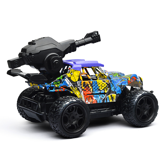 Машина SBY169-5 "Граффити" р/у, 27 MHz, в коробке