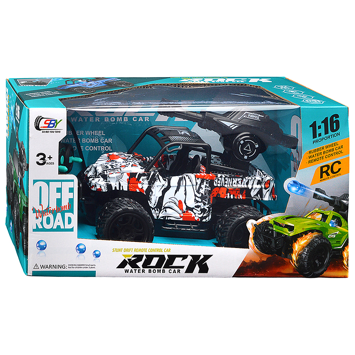 Машина SBY169-7 "Атака" р/у, 27 MHz, в коробке 