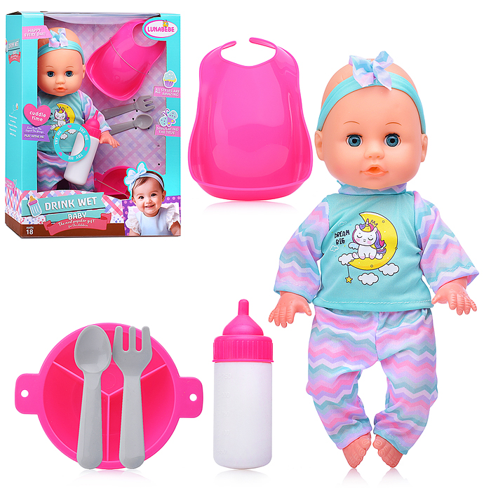 Пупс с аксессуарами HX330-B "Маруся" в коробке