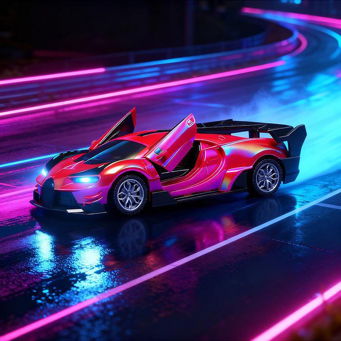 Машина BT0075-3 "Экстримальные гонки №3" р/у, 27 MHz, в коробке